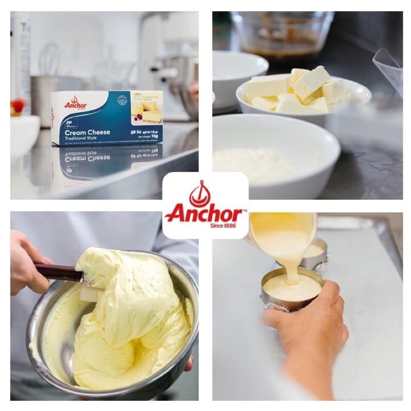 Cream Cheese Anchor 1Kg - DATE MỚI 2024