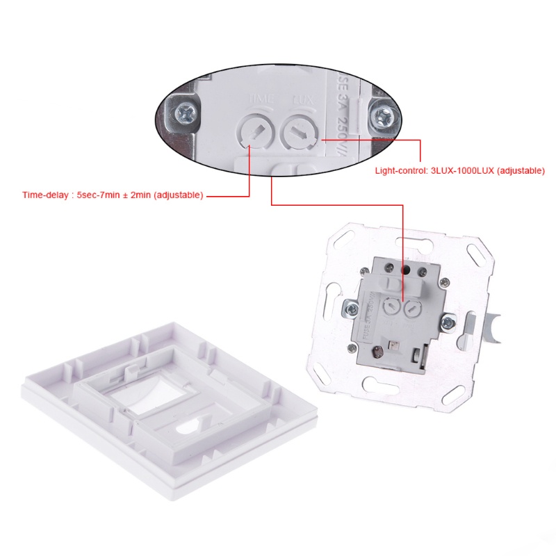 Công Tắc Đèn Cảm Biến Chuyển Động Hồng Ngoại AC 110V-240V