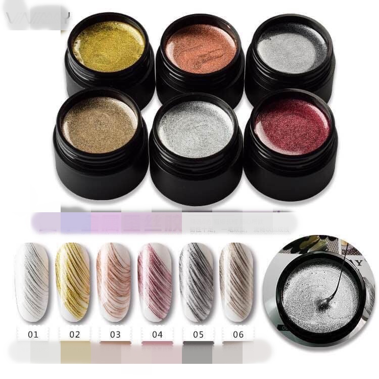 gel nhện các màu
