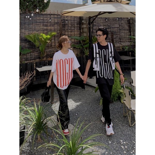 Áo thun Vogue summer cotton 2C định lượng 250gms Yolo Store vải dày dặn, không xù lông trẻ trung, thịnh hành