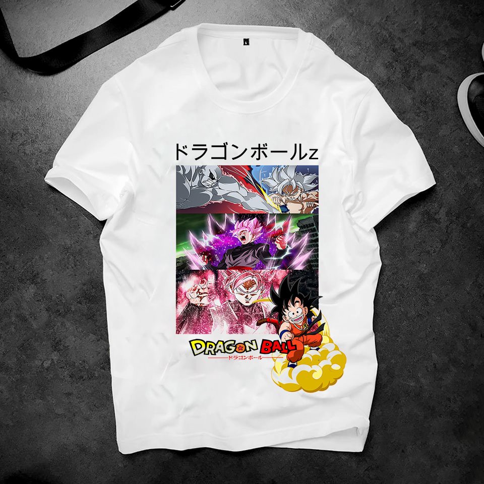 Áo thun form rộng unisex hình GoKu chất vải đẹp2019ts724