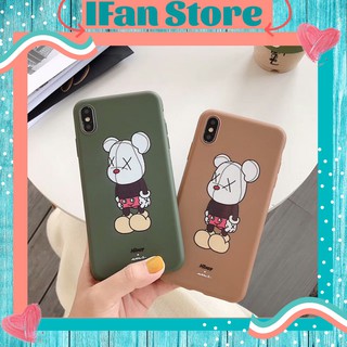 🌸VIDEO THẬT🌸 Ốp Lưng Đôi iPhone Dẻo Hình Gấu Kaws iPhone 6/6s/6plus/6splus/7plus/8plus/x/xs/xs max/11/11 pro max