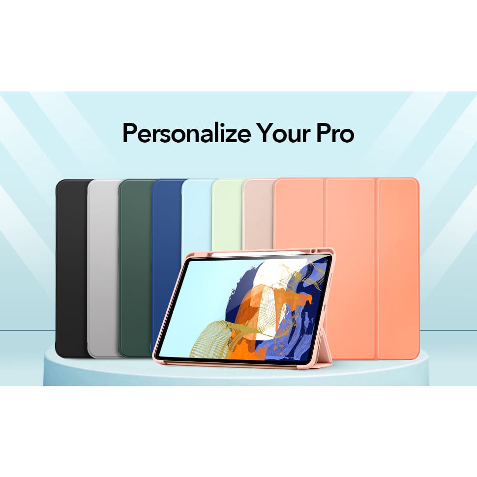 Bao Da Dành Cho iPad Pro 11 inch M1 2021 ESR Rebound Pencil Case- Hàng Chính Hãng