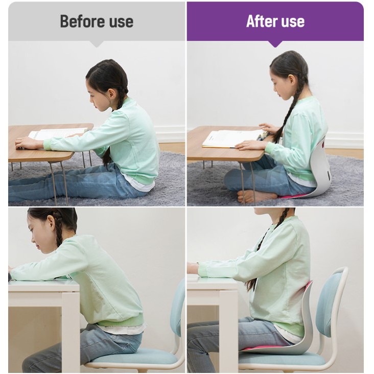 [CHÍNH HÃNG] GHẾ CHỐNG GÙ CURBLE CHAIR COMFY - MADE IN KOREA/ Màu đỏ | BigBuy360 - bigbuy360.vn