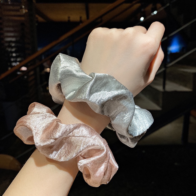 Buộc tóc Cột Tóc Vải Scrunchies nhiều màu phong cách hàn quốc hot trend ANNIE