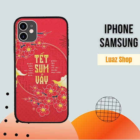 Ôp Iphone 13 Chống Va Chào Năm Mới Sum Vầy Sang Trọng Depig cho IPHONE SAMSUNG CHUTET21009