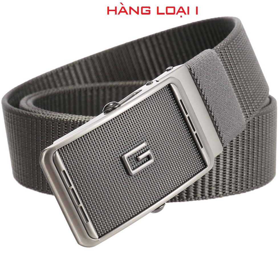 Thắt lưng Nam vải dù GL68 siêu bền đẹp _Khóa luồn con lăn chắc chắn, tiện dụng - Dây nịt Nam vải Canvas cao cấp