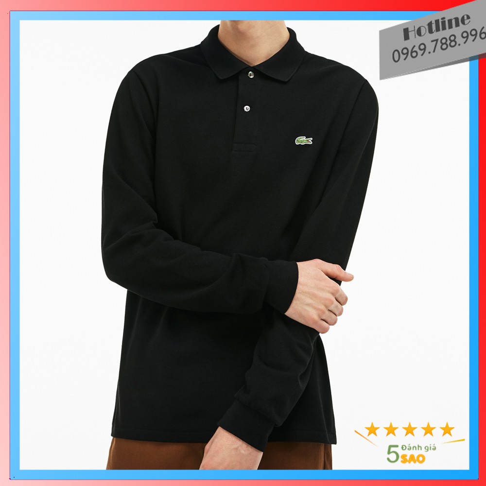 Áo Polo Cao Cấp Dài Tay Chất Vải Cá Sấu Cotton 100% VNXK, Logo Thêu Cao Cấp, Màu sắc Trẻ Trung, Lịch Lãm
