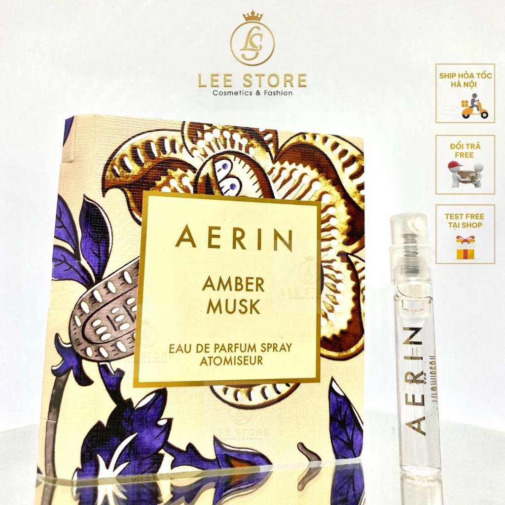 Vial Aerin Amber Musk EDP nước hoa mini, Vial LeeStore