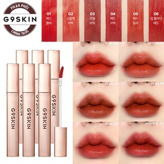 [CHÍNH HÃNG]  Son Kem Lì, Siêu Mịn Mượt, Lên Màu Chuẩn G9Skin First V-Fit Velvet Tint 3.5g