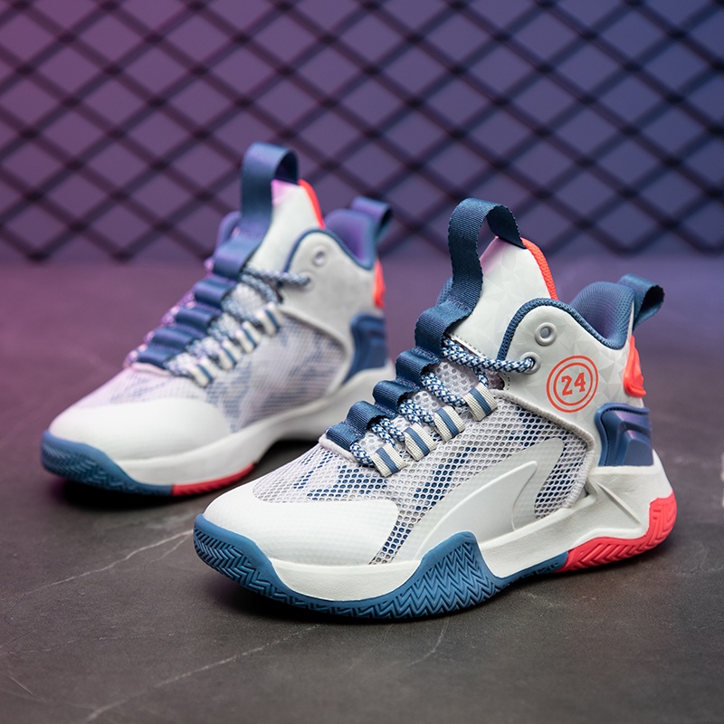 Giày Thể Thao Bóng Rổ Thoáng Khí Thời Trang Năng Động Dành Cho Trẻ