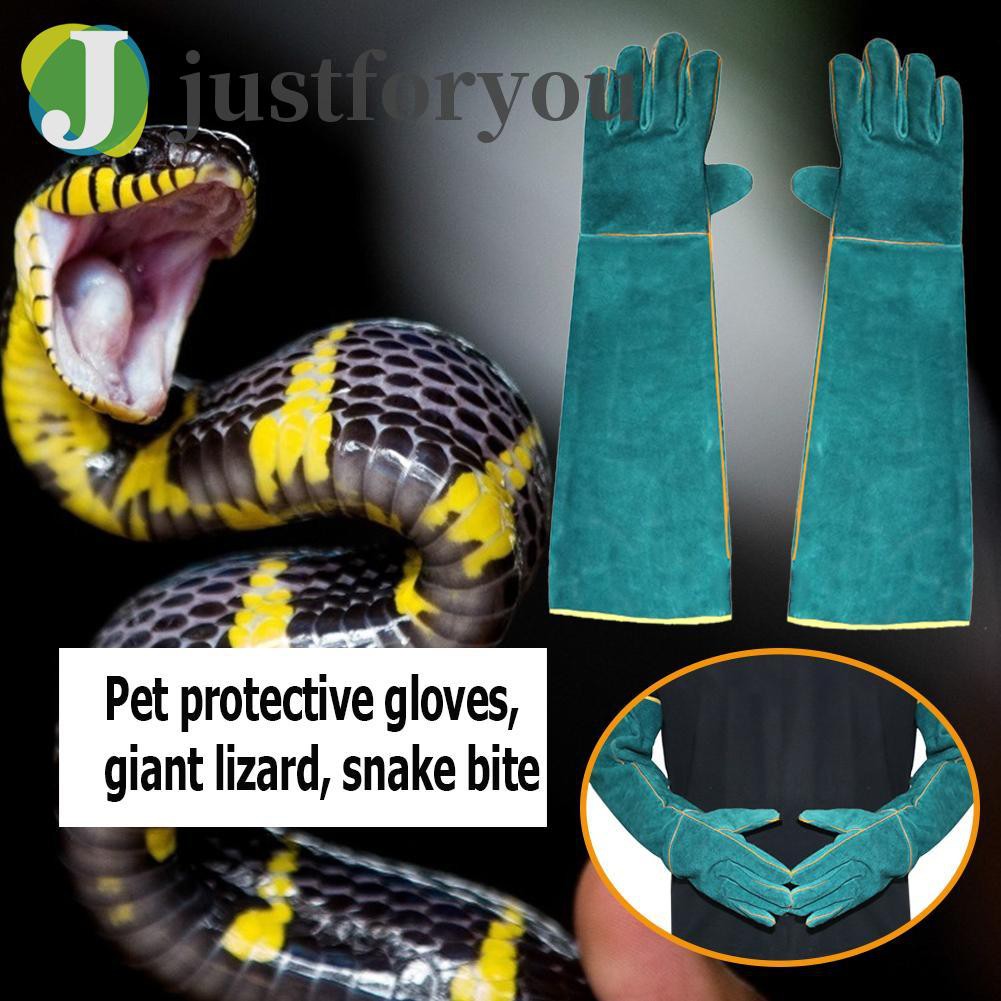 Justforyou 1 Pair Anti-bite Gloves for Catch Dog Cat Pet Grasping Protective Gloves