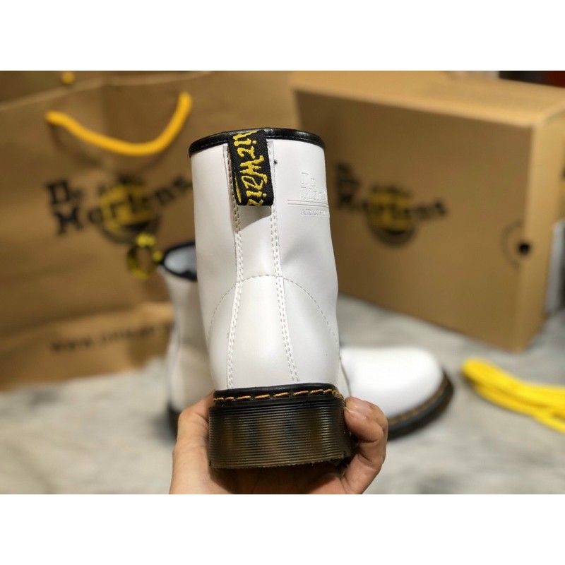 Giầy DR MARTEN trắng 1 : 1 SC [Freeship+Box]