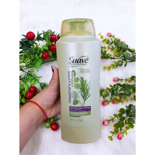 Dầu gội+xả Suave Rosemary Mint 828ml