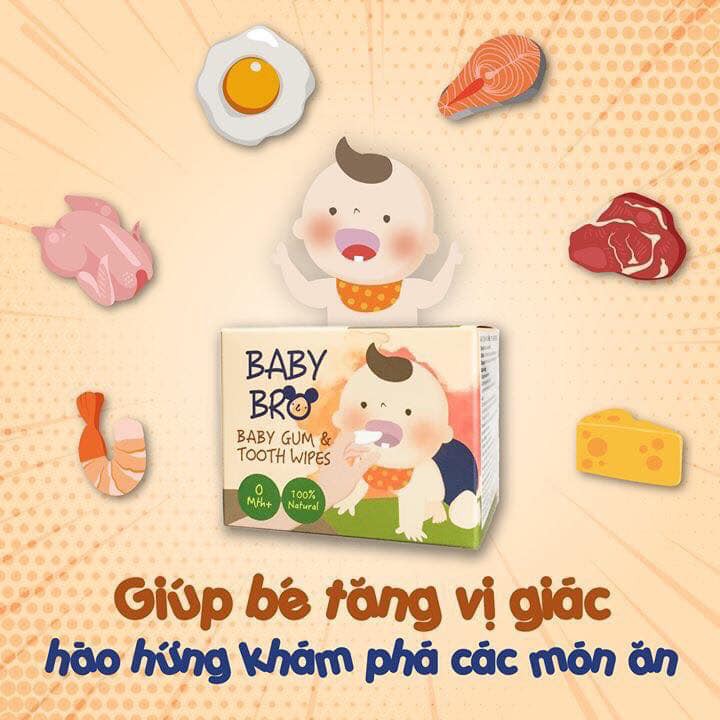 Tưa lưỡi Cho Bé Baby Bro Hàn Quốc