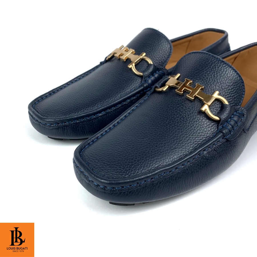 Giày lười nam da bò công sở LOUIS BUGATI LS26