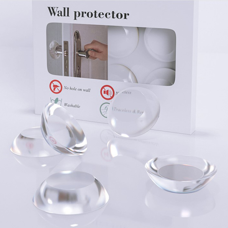 Set 6 Miếng Chặn Cửa Silicon Chống Va Chạm Tiện Dụng