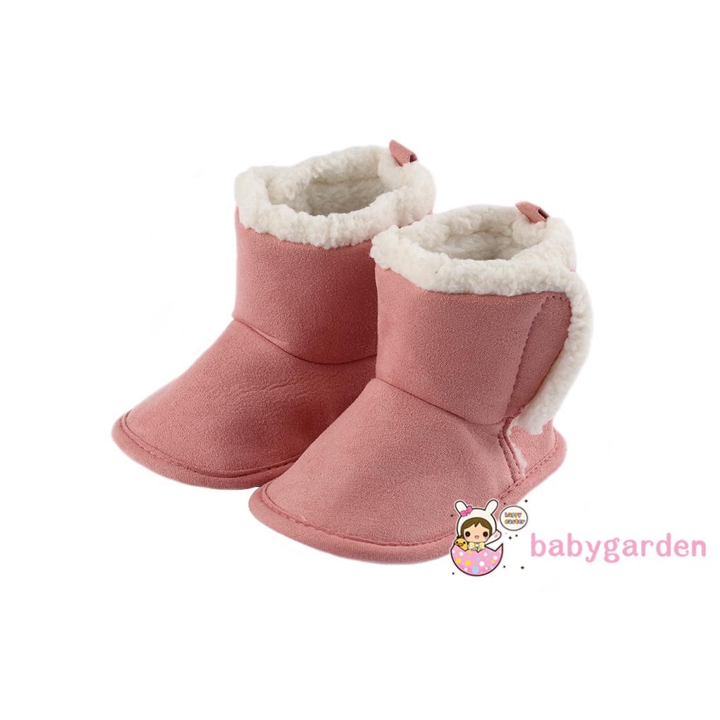 Giày bốt giữ ấm chống trượt cho bé từ 0-18 tháng tuổi