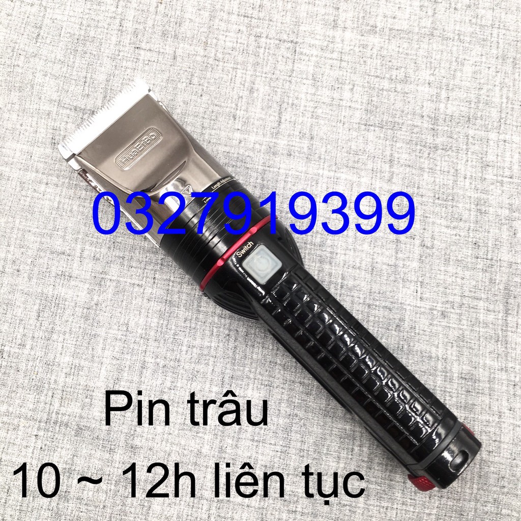 ✅Free Ship✅ Tông đơ cắt tóc pin trâu HUAERBO B70