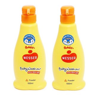 Sữa tắm gội Wesser 500g cho bé