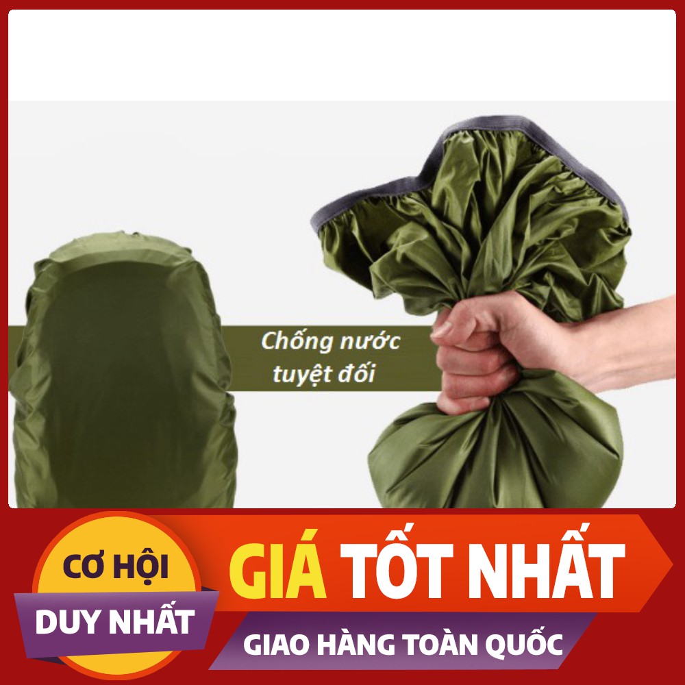 [HOT] Trùm Balo Chống Nước 35L ✨Free Ship✨ Bọc Balo Đi Mưa [ẢNH THẬT]