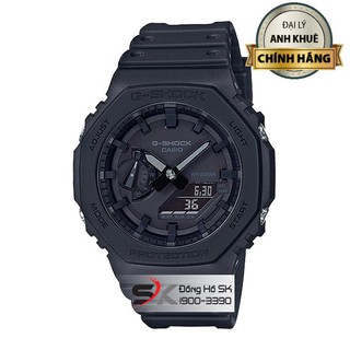 Đồng hồ nam casio g-shock chính hãng anh khuê ga-2100-1a1dr