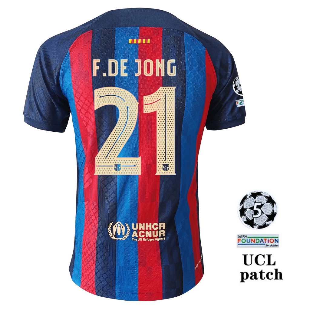 Áo Thun Số 22-23 Câu Lạc Bộ Barcelona s-2xl