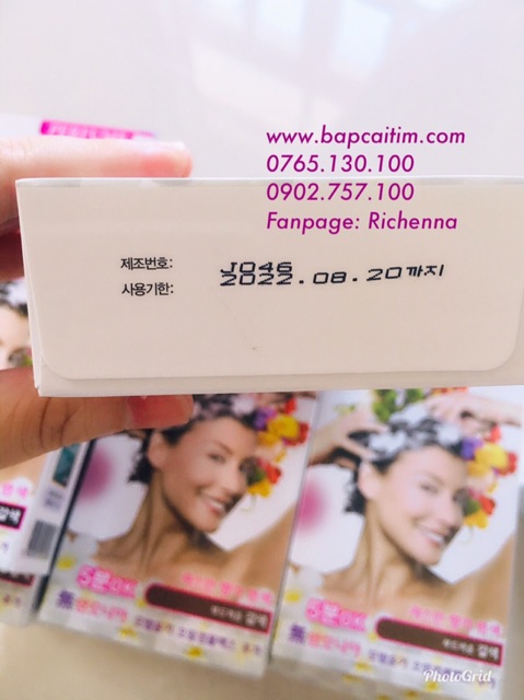 Thuốc nhuộm tóc thảo dược Richenna mẫu mới 2019 | BigBuy360 - bigbuy360.vn