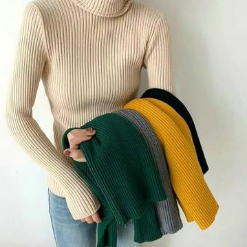 Áo Sweater Dệt Kim Dáng Dài 6.6 F Họa Tiết Hoa Cúc / Rùa Dễ Thương Cho Nữ