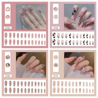 Bộ 24 móng tay giả kèm keo hàng đẹp