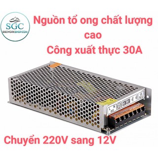 Nguồn Tổ Ong 12V 30A Cho Máy Bơm Nước Mini V2