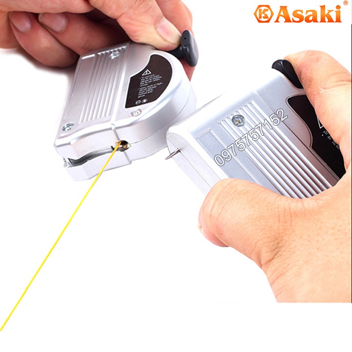 Quả dọi có từ tính 3m Asaki AK-2571 (Lập lòn từ tính)