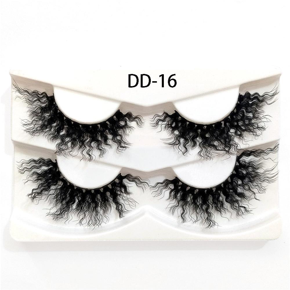 Xiantin Set 2 Cặp Lông Mi Giả XIANTIN Mềm Mại Nhẹ Nhàng Quyến Rũ