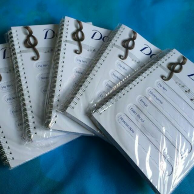 Combo 5 sổ Dove 100k