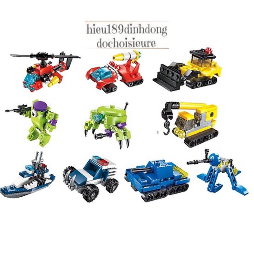 Lắp ráp xếp hình qman 2101