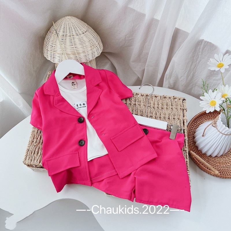 Sét 3 chi tiết hàn quốc bé gái