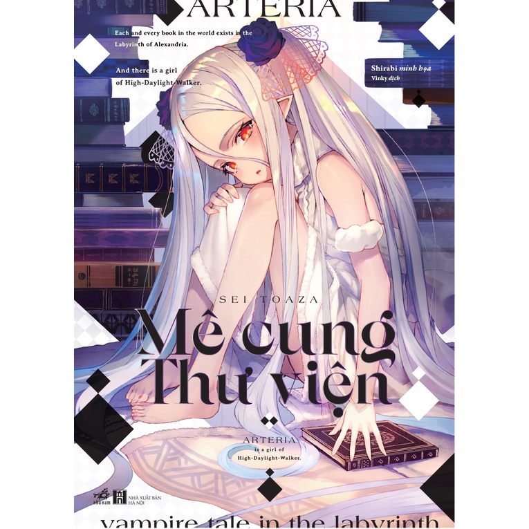 Sách Mê cung thư viện - Light Novel - Nhã Nam