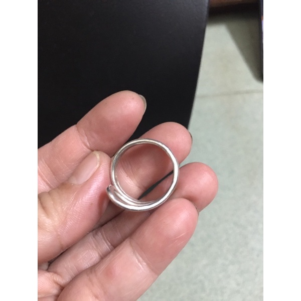 Nhẫn bạc kiểu dạng thủ công si tuyển Nhật