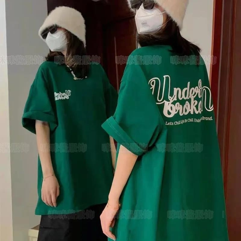 Áo Thun Tay Ngắn Dáng Rộng Thiết Kế Mới Thời Trang Mùa Hè Theo Phong Cách Hàn Quốc Cho Nữ