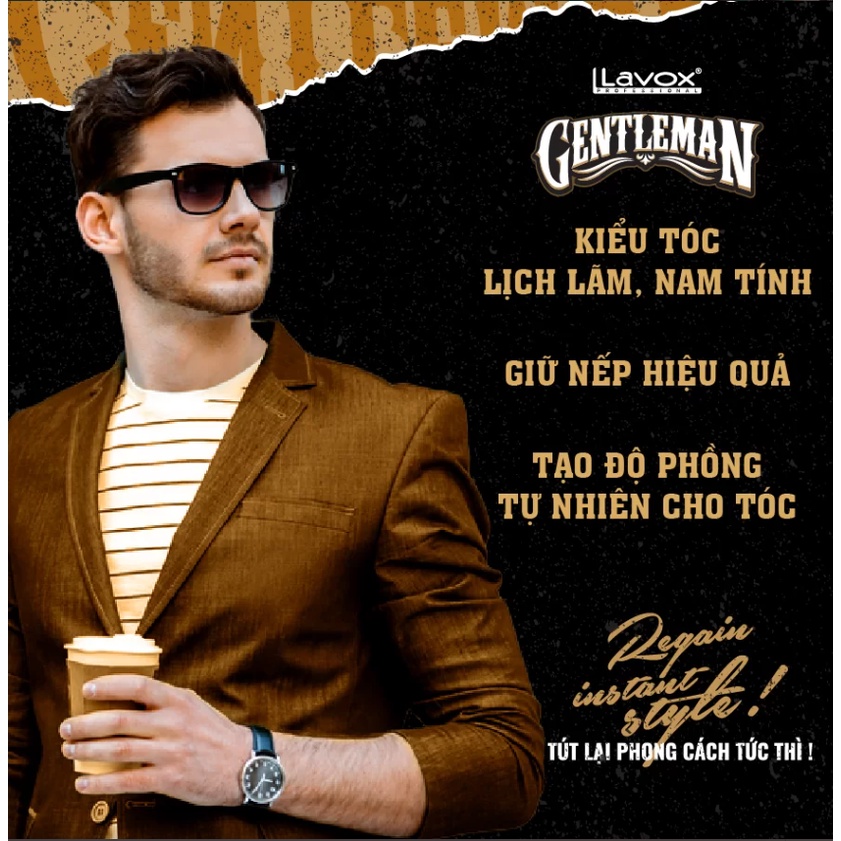 Keo Xịt Tạo Kiểu Tóc Gentleman