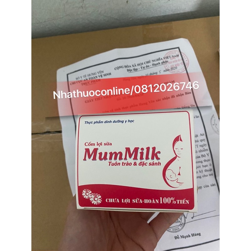 COMBO 5 HỘP CỐM LỢI SỮA MUMMILK (hộp 20 gói)