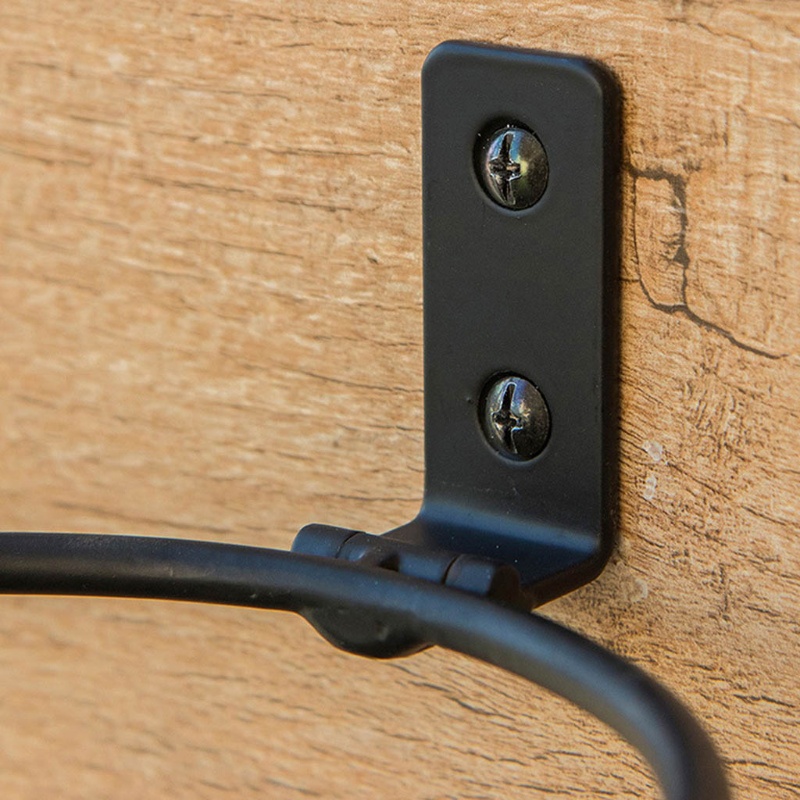 Set 3 Giá Đỡ Chậu Cây Cảnh 4 6 Inch Bằng Kim Loại Treo Tường Trong Nhà / Ngoài