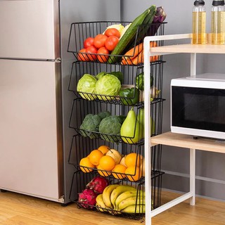 Kệ đựng rau củ phòng bếp, đồ ăn vặt