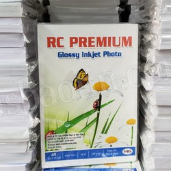 GIẤY IN ẢNH GLOSSY RC PREMIUM 4R