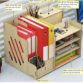 Kệ lắp ráp đựng hồ sơ để bàn làm việc mini Pro-Shelf