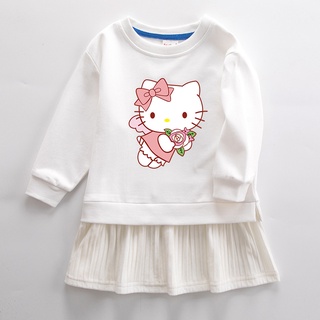 Đầm Hello Kitty Cho Bé Gái