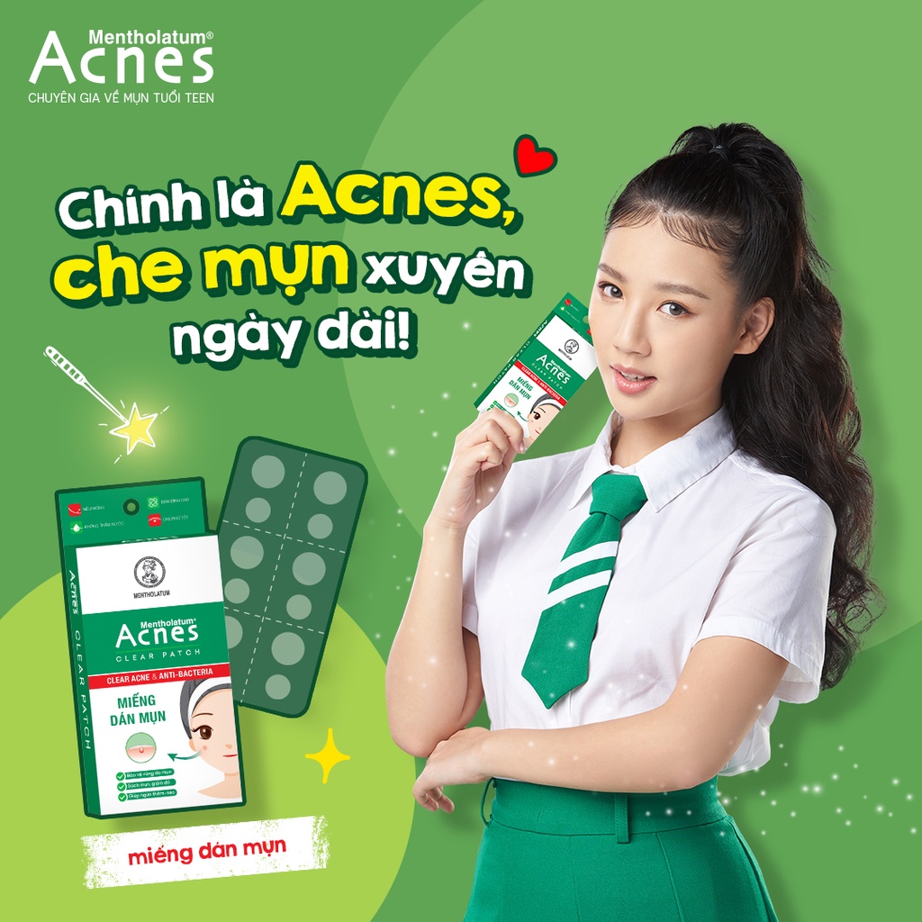 Miếng Dán Mụn Acnes Clear Patch 24 Miếng Hasaki Sản phẩm chính hãng