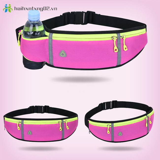 TMD Belt Bag Waist  Pack With Water Bottle Holder Waist Pouch Mount For Runing Sports