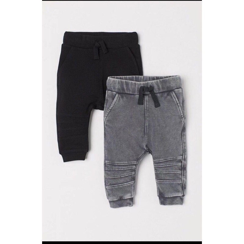 Quần jogger 2 màu bé trai