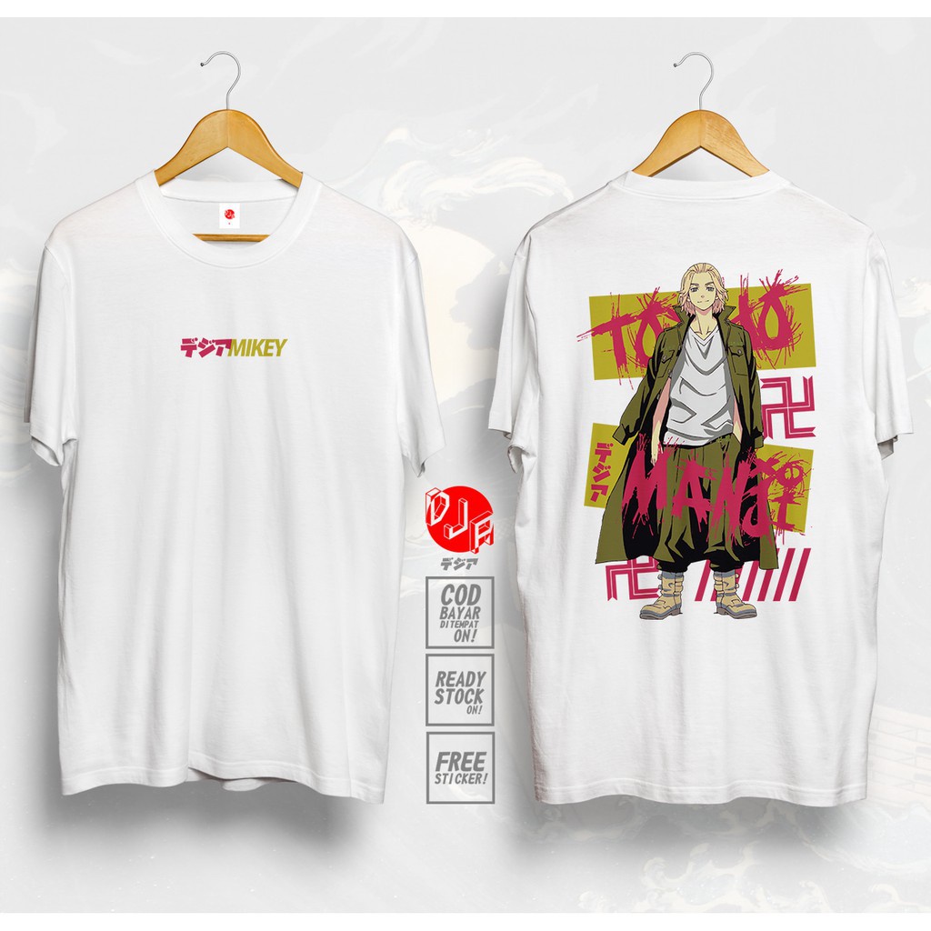 Áo thun tay ngắn in hình Manjiro Sano anime Tokyo Revengers | BigBuy360 - bigbuy360.vn